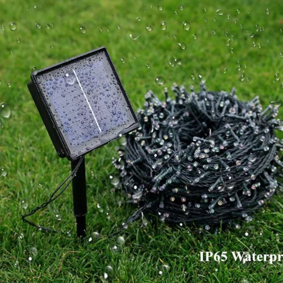 Solar Outdoor LED String Light - Picture 8 of 9